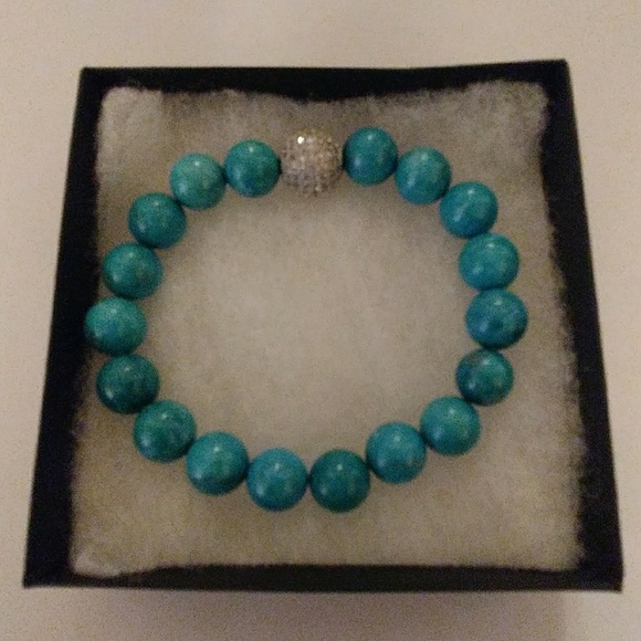 Turquoise Stone Bracelet - Picture 4 of 8